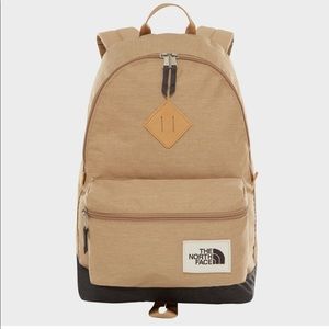 NWT The North Face Berkeley Backpack - Khaki Gray
